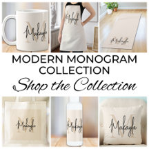 Modern Monogram Collection