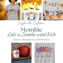 Mombie (Zombie with Kids) with Spider Kids