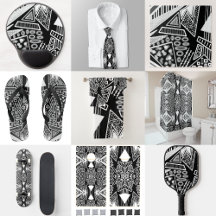 Black And White Runway Fashion Design 