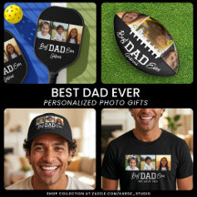 Best Dad Ever Photo Personalized Gifts