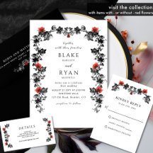 Black and White Enchanting Garlands Collecti