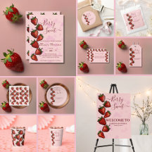 Berry Sweet Strawberry Hearts 