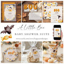 A Little Boo Is Almost Due Halloween Baby Shower