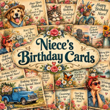 Niece's Birthday Cards