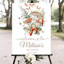 Little Mushroom Fall Baby Shower