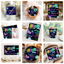 Neon Birthday Party 9