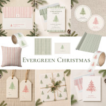 Evergreen Christmas | Elegant Mini Tree Forest