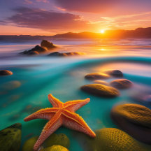 Starfish Beach Sunrise