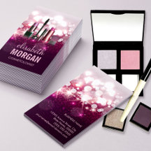 Makeup Artist Business Cards