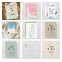 Save the date Invitations