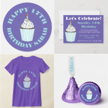 Happy Birthday Cupcake Party Collection