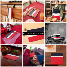 Red and Blue Uniform Stripes