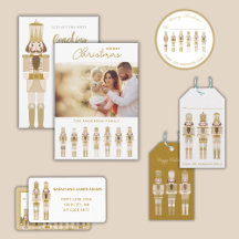 GOLD AND BLUE NUTCRACKER