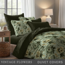 Vintage Floral Duvet Covers 