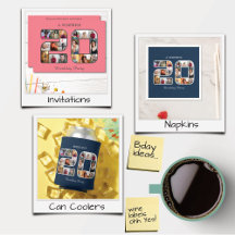 20th Birthday Photo Invitations & Party Supplies