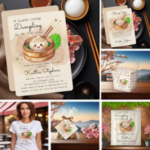 A Sweet Little Dumpling Kwai Theme Baby Shower