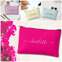 Cute Girly Monogrammed Bridesmaid Gifts