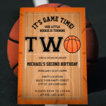 Basketball 2nd Birthday