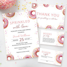 Pink Donut Baby Sprinkle Collection