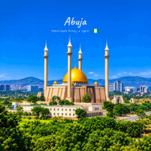 Abuja, Nigeria - National Mosque Golden Dome