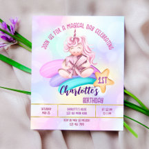 Magical day fluffy rainbow unicorn 