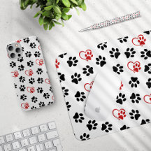 Black Paws and Red Hearts Collection