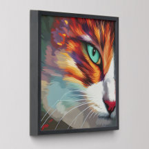 The Fiery and Peaceful Cat