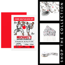 Karate Birthday Party Supplies