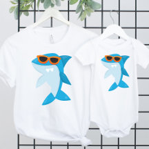 Cute Sharks - Baby and Kids Clothes