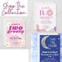 Second Birthday Party Invitations