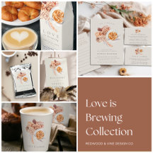 Boho Floral Coffee Bridal Shower