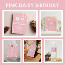 Blush Pink Daisy Party