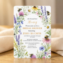 She found her honey Bridal shower