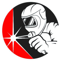 Welder and welding work business cards