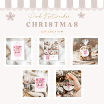 Pink Nutcracker Christmas Celebration