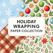 Holiday Wrapping Paper Collection