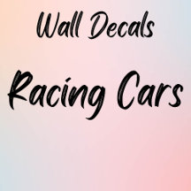 Racing Car Wall Decals