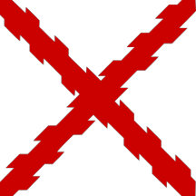 Burgundy Cross