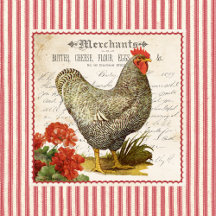 Chicken & Rooster pillows