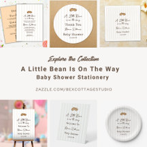 A Little Bean is on the Way Coffee Baby Shower 