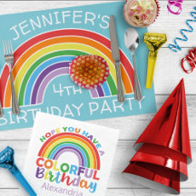Rainbow Birthday Party