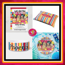 Dog Party Let's Get This Paw-Ty Started Birthday