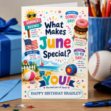 SUMMER BIRTHDAY CARDS FOR KIDS