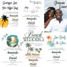 Elegant Seaside Beach Wedding