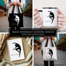 Black Minimalist Modern Dancer