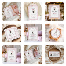 Pink Halloween Ghost Girl Baby Shower Party