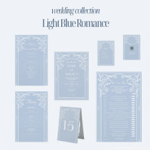 Light Blue Romance and vintage sophistication