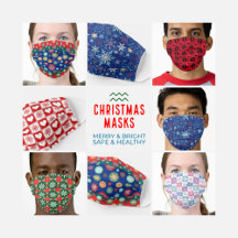 Christmas & Holiday Facemasks