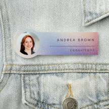 Minimalist Employee Name Plates