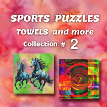  Sports Puzzles, Games, Hobbies coll  # 2